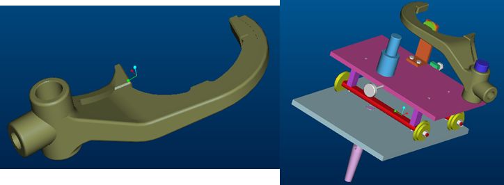 變速箱撥叉組合高頻淬火工裝的設(shè)計(圖5) 變速箱撥叉組合高頻淬火工裝的設(shè)計(圖5)