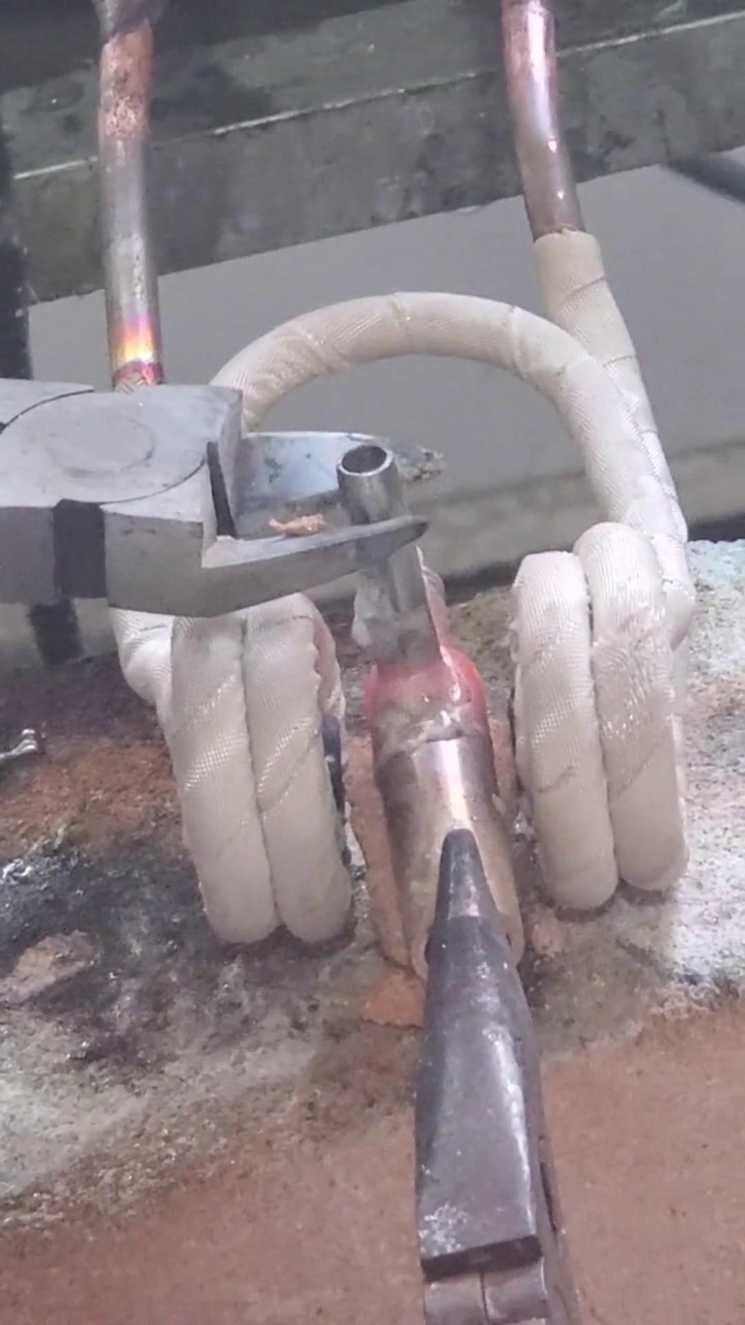 不銹鋼和銅焊接用高頻焊機(jī)測試效果