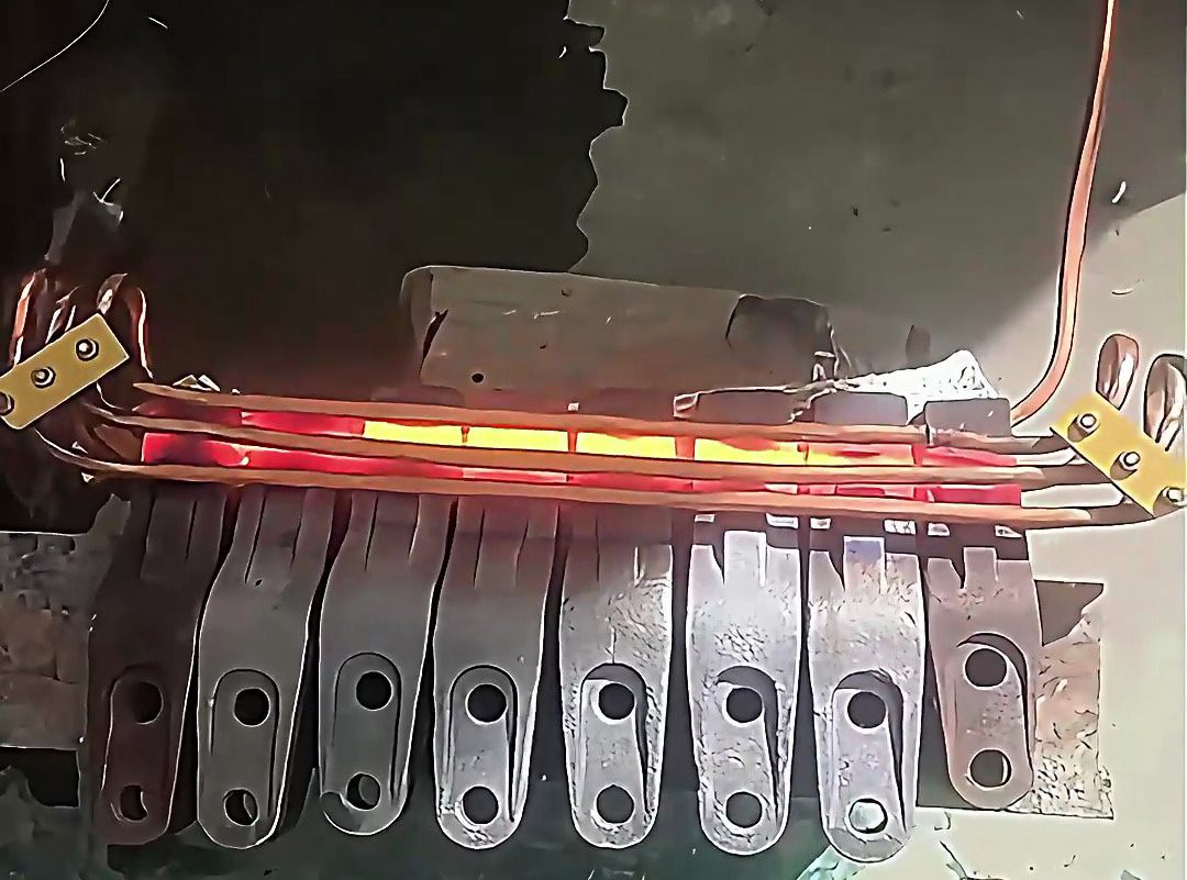 中頻淬火熱處理在鏟車鏟牙性能提升中的應(yīng)用