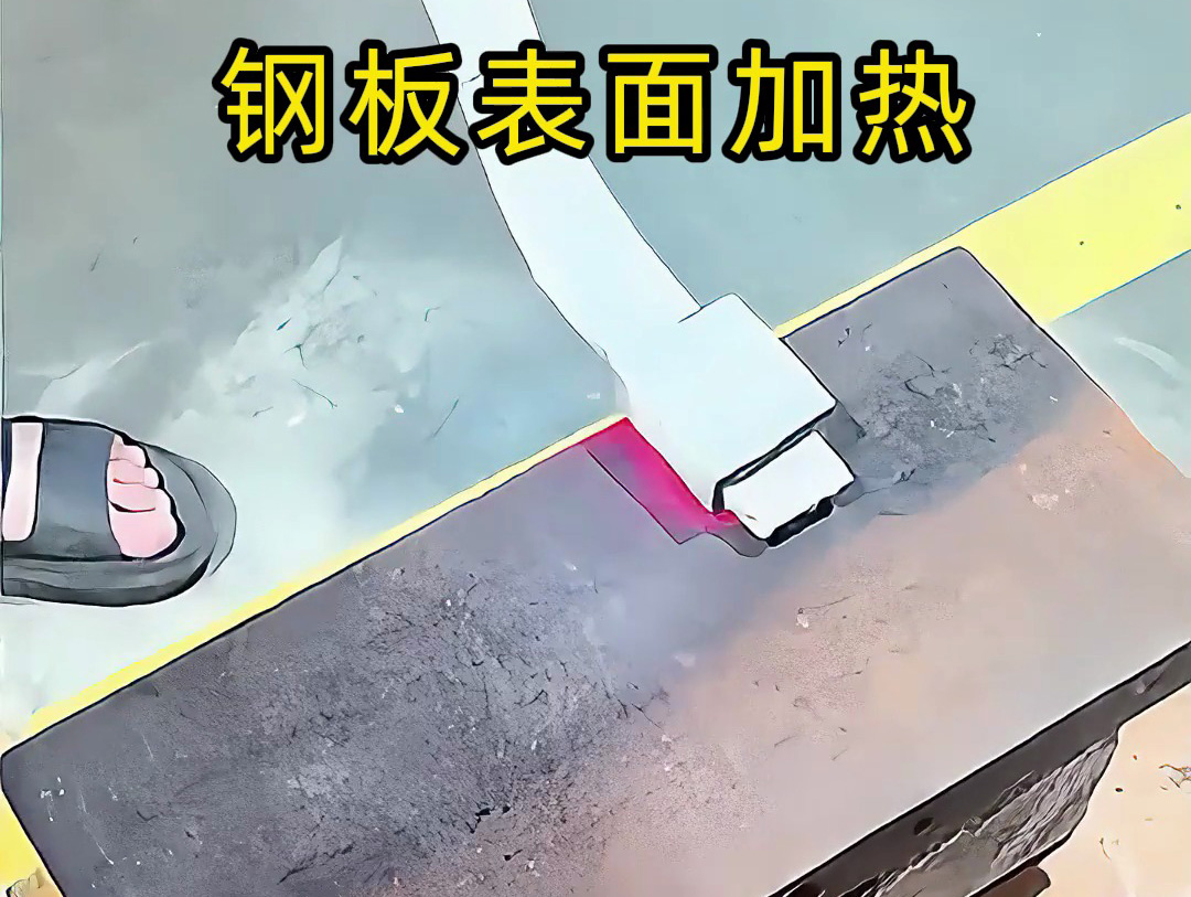 鋼板表面加熱無(wú)需愁！海瑞拓手持式高頻加熱機(jī)：即放即熱，一分鐘上手