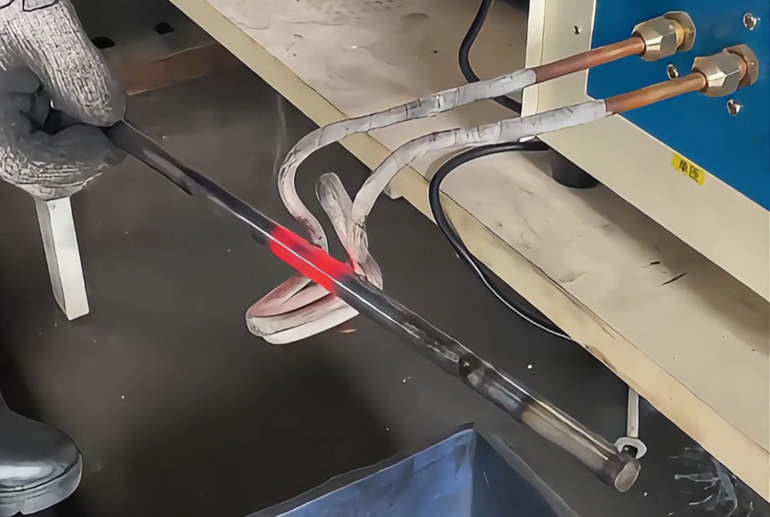 小鋼棒局部退火折彎，不必選超音頻或中頻設(shè)備！