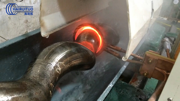 高頻感應(yīng)加熱設(shè)備80kw對(duì)76mm曲軸自動(dòng)化淬火